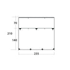 Outwell Hillcrest Tarp