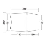  Outwell Sandcrest L Awning (2025)