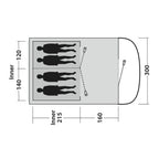  Outwell Sky 4 Tent (2025)