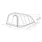  Outwell Tennessee 6+2 Air Tent (2025)