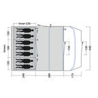  Outwell Tennessee 7 Air Tent (2025)