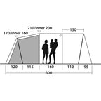  Outwell Rockwell 6 Tent (2025)