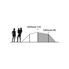  Outwell Earth 3 Plus Tent