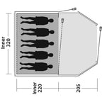  Outwell Earth 5 Plus Tent