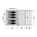  Outwell Flagstaff 5 Air Tent (2025)