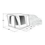  Outwell Santa Monica Air Awning (175-200cm) (2025)