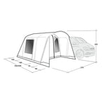  Outwell Talladega Air Awning (175-200cm) (2025)