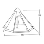  Easy Camp Moonlight Tipi Tent