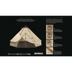  Robens Kiowa Tipi Tent (2024)