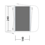  Outwell Newburg 160 Footprint Groundsheet