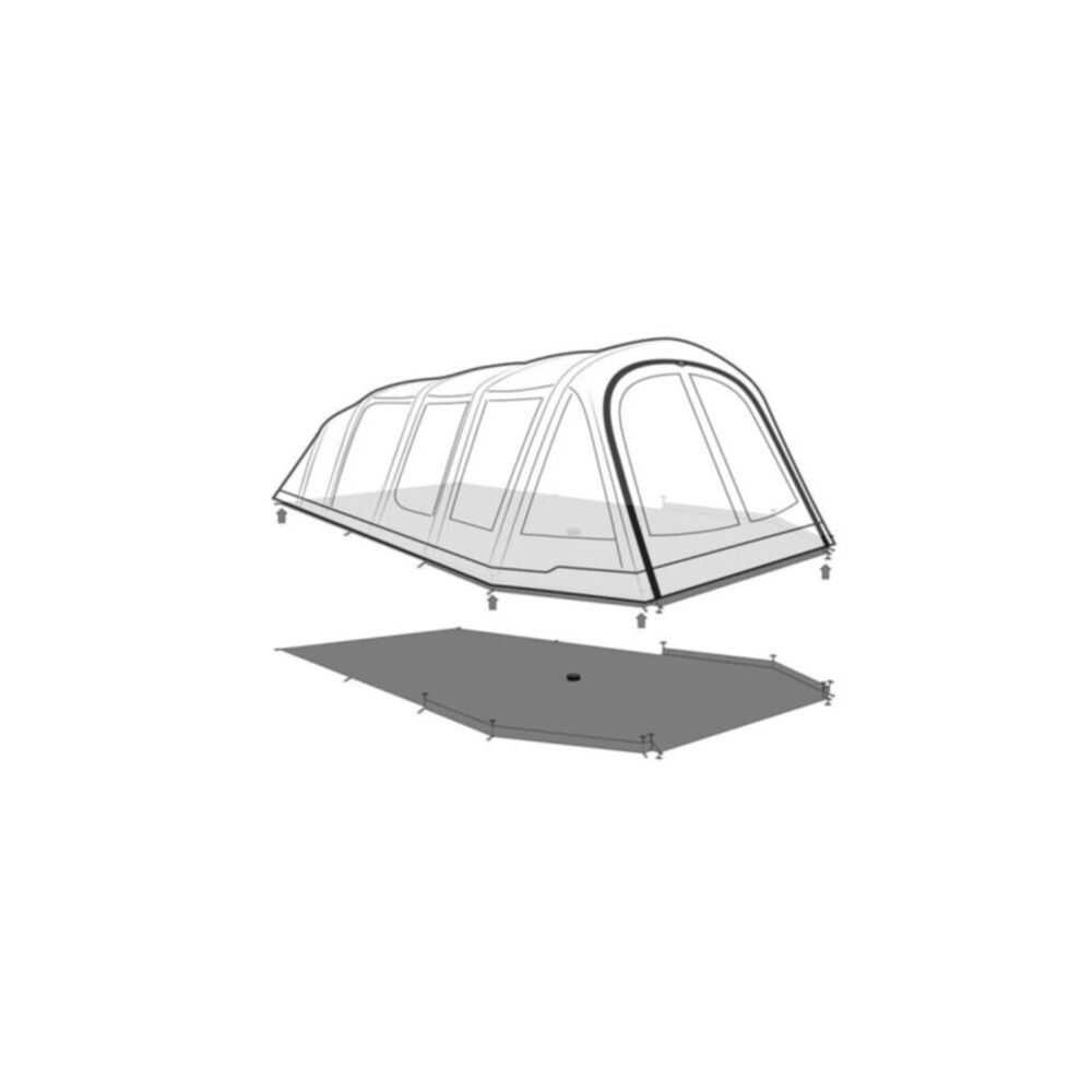  Outwell Footprint Lux Stonehill 7 Air