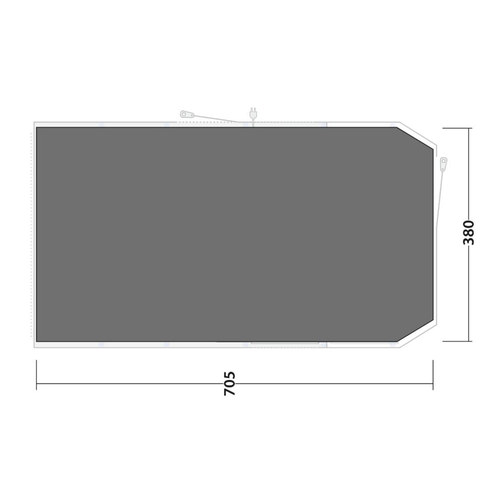  Outwell Tennessee 6+2 Footprint Groundsheet