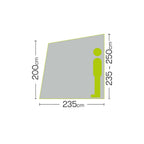  Quest Falcon Pro Air 220 Porch Awning