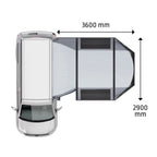  Kampa Action Air Drive Away Awning