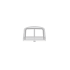  Outdoor Revolution Airedale 6.0s / 6.0se Front Porch Extension