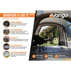 Vango Airbeam Vango Anantara IV TC 450XL Air Tent