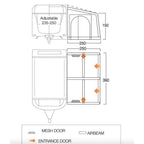 Vango Airbeam Vango Balletto Air 390 Elements Shield Caravan Awning (2024)