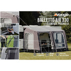 Vango Airbeam Vango Balletto Air 330 Elements ProShield Caravan Awning (2024)