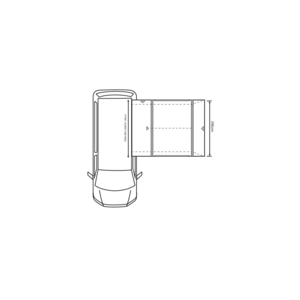  Outdoor Revolution Cayman Air T2 Mid With Footprint (220-255cm)