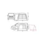  Outdoor Revolution Cayman DT High Awning (255-305cm)