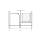  Outdoor Revolution Cayman Sun Canopy Front Panel