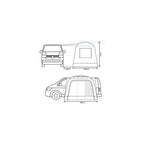  Outdoor Revolution Cayman Cuda XL Awning (180-240cm)