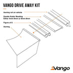  Vango Galli Low Poled Awning (180-210cm)