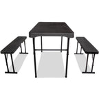  Quest Jet Stream Grassmoor Table And Bench Set