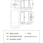 Vango Airbeam Vango Faros III Air Low Awning