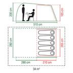  Coleman Waterfall 5 Tent