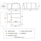  Vango Galli CC II Air Low Awning