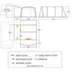  Vango Galli CC II Air Mid Awning