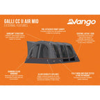  Vango Galli CC II Air Mid Awning
