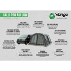 Vango Airbeam Vango Galli Pro Air Low Awning