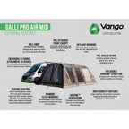 Vango Airbeam Vango Galli Pro Air Mid Awning