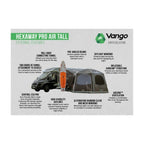 Vango Airbeam Vango Hexaway Pro Air Mid Awning