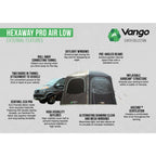 Vango Airbeam Vango Hexaway Pro Air Low Awning