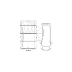  Outdoor Revolution Movelite EURO T4E Lowline Awning (180-220cm)