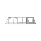  Outdoor Revolution Kalahari PC 9.0 DSE Front Porch Extension