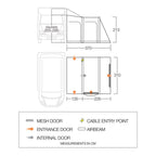 Vango Airbeam Vango Kela Pro Air Awning Tall