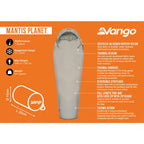  Vango Mantis Planet Sleeping Bag