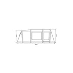  Outdoor Revolution Camp Star 500XL Air Tent Bundle (incl Footprint)