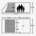  Dometic Rarotonga FTT 401 Redux Tent
