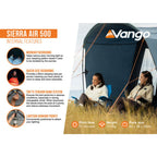 Vango Airbeam Vango Sierra Air 500 Tent (2025)