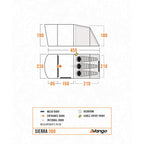  Vango Sierra 300 Poled Tent (2025)