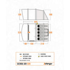 Vango Airbeam Vango Sierra Air 500 Tent (2025)