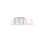  Outdoor Revolution Movelite T3E High Awning (255-305cm)