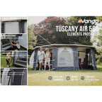 Vango Airbeam Vango Tuscany Air 500 Elements Proshield Caravan Awning (2024)