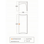 Vango Airbeam Vango Zipped Sun Canopy (TA108)